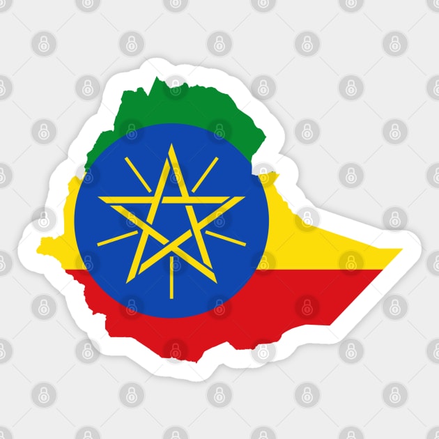 Ethiopian Flag Sticker by Historia